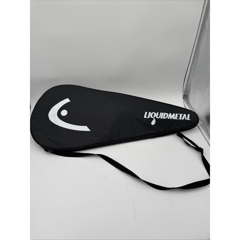 HEAD Liquidmetal SINGLE ZIPPERED TENNIS RACQUET COVER WITH‎ STRAP, No Racket 🔥